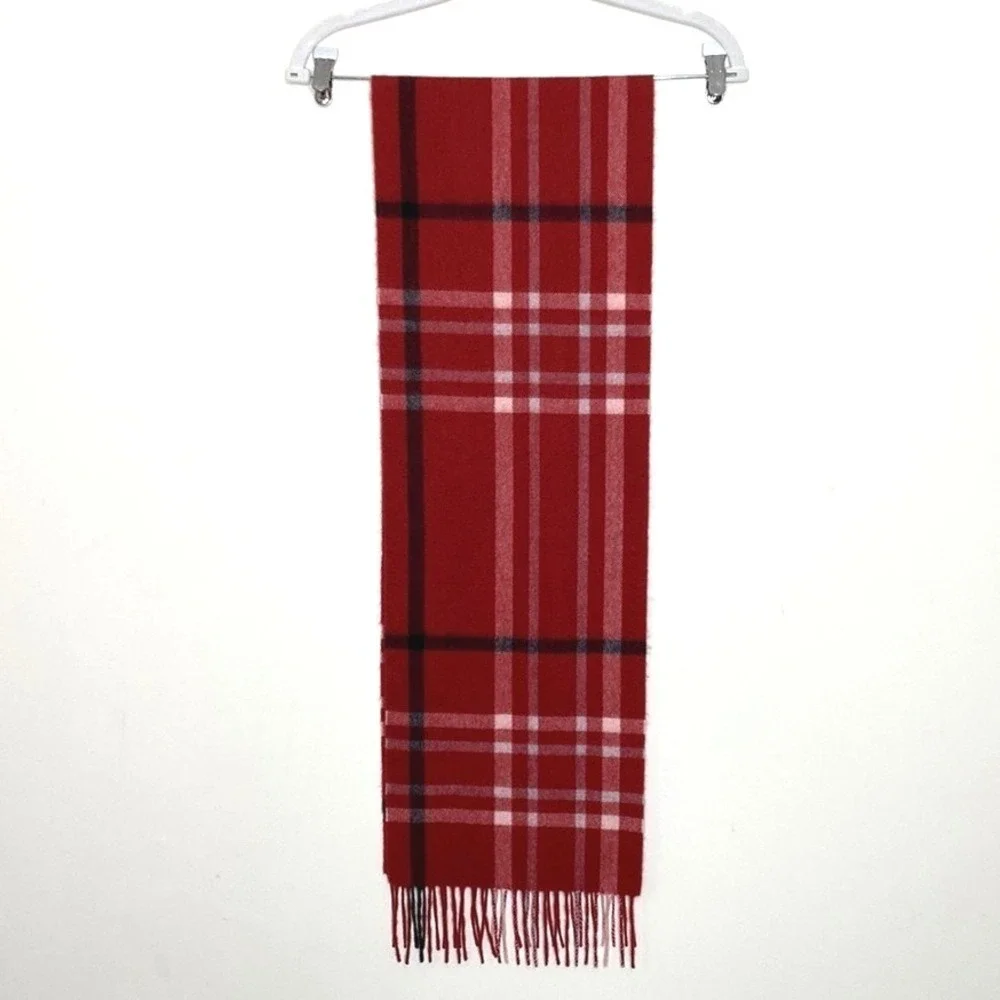 Charter Club Scarf Cashmere Red‎
